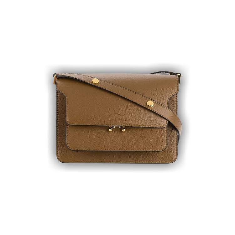 MARNI｜ (Trunk Bag (SBMPN09NO1 LV520 ZM28N)) Buy Marni Trunk Bag Medium 'Cigar' - SBMPN09NO1 LV520 ZM28N