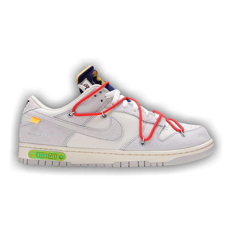 Buy Off-White x Dunk Low 'Lot 13 of 50' - DJ0950 110 | GOAT