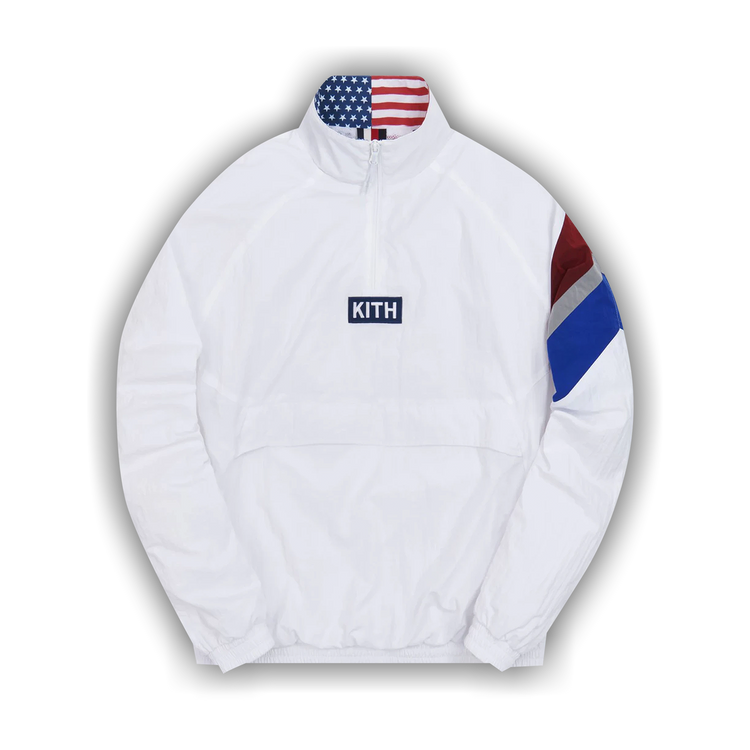 新品 KITH × NIKE ビッグスウーシュ クウォータージップジャージ XLサイズ KITH × NIKE BIG SWOOSH QUARTER-ZIP