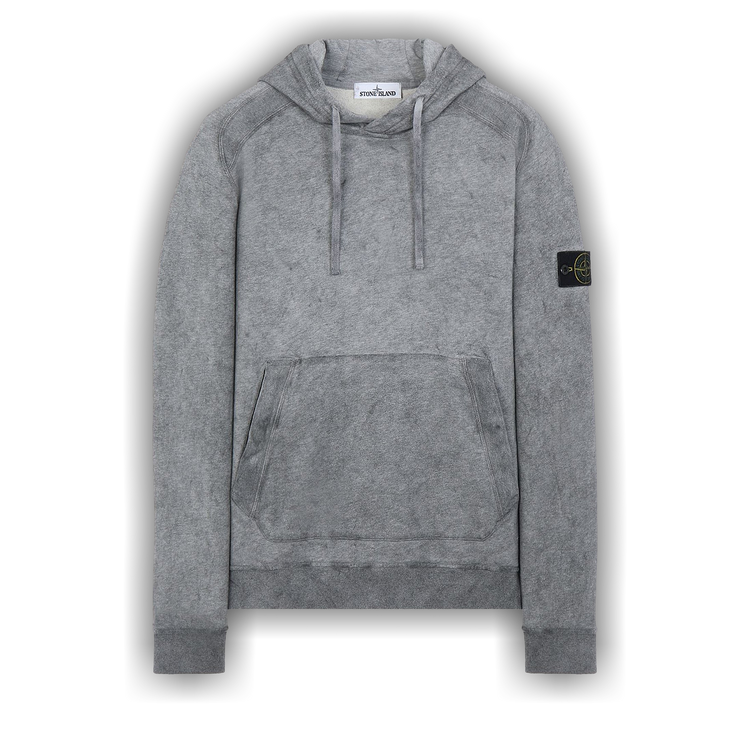 Buy Stone Island Hooded Sweatshirt 'Petro Melange' - 741562090