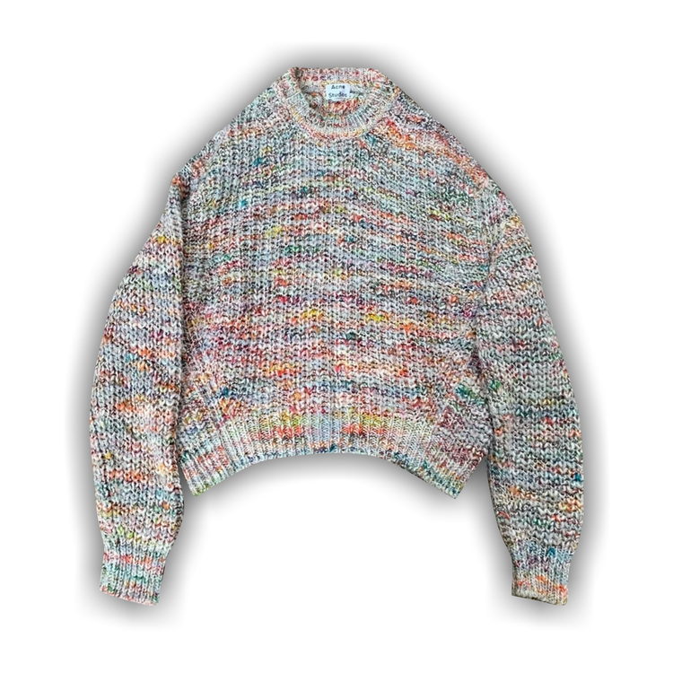 Buy Acne Studios Intricate Knit Sweater 'Multicolor' - 0352