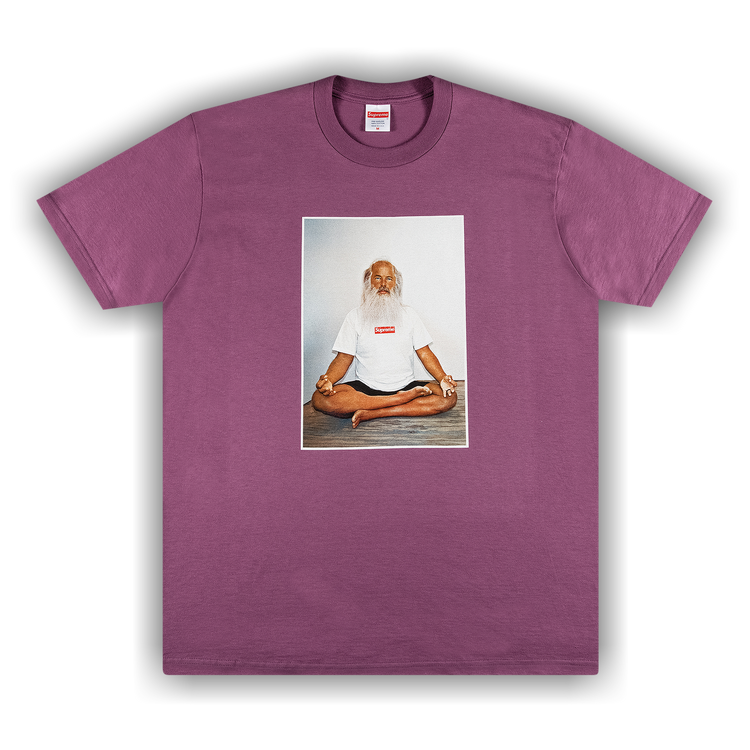 Buy Supreme Rick Rubin Tee 'Plum' - FW21T4 PLUM | GOAT