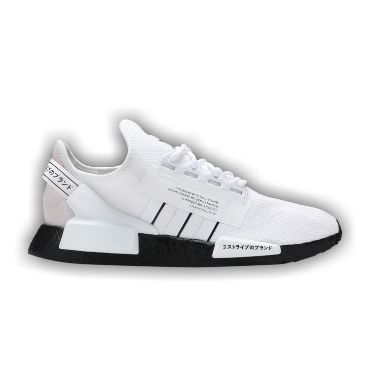 Buy NMD_R1 V2 'White Black' - GW7689 - White | GOAT