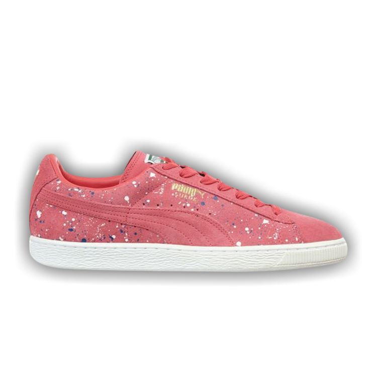 Puma suede paint splatter hot sale