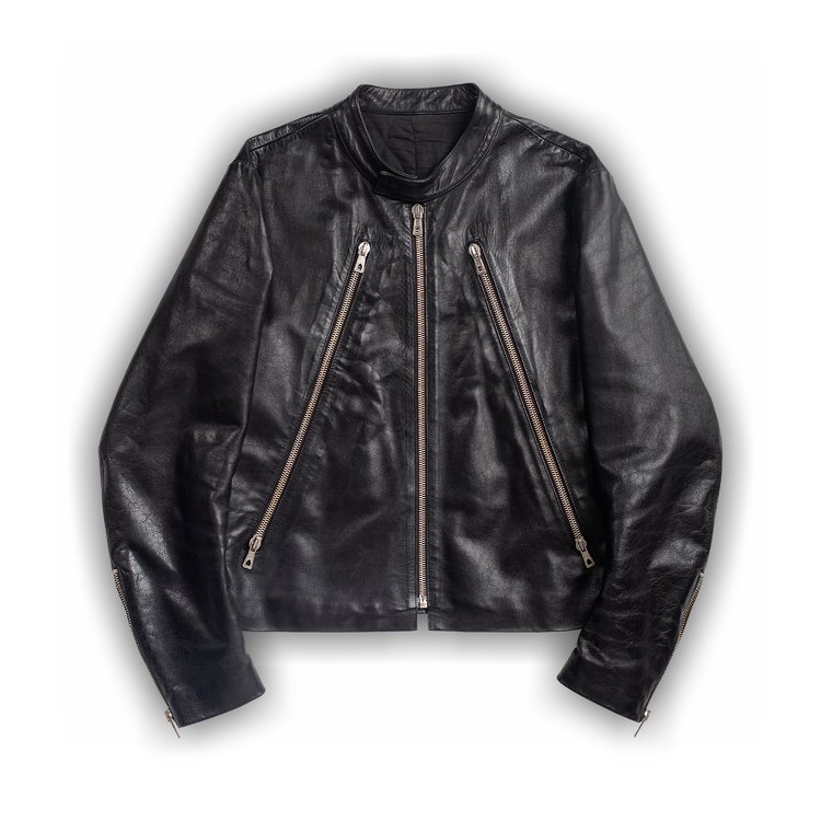 mazimekko 専用⭐︎FAKE LEATHER JACKET AW2012 Maison Margiela X H&M Reconstructed Leather Jacket