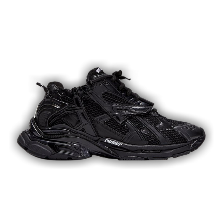 Balenciaga runner black discount