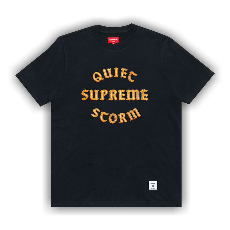 Buy Supreme Quiet Storm Short-Sleeve Top 'Navy' - FW21KN52 NAVY | GOAT