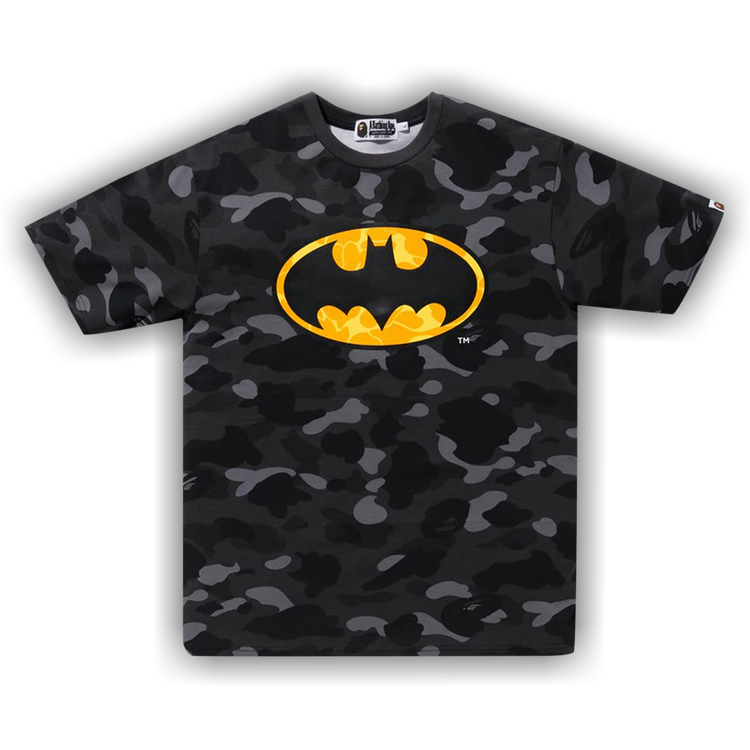 Buy BAPE x DC Batman Color Camo Tee 'Black' - 1H23 109 908