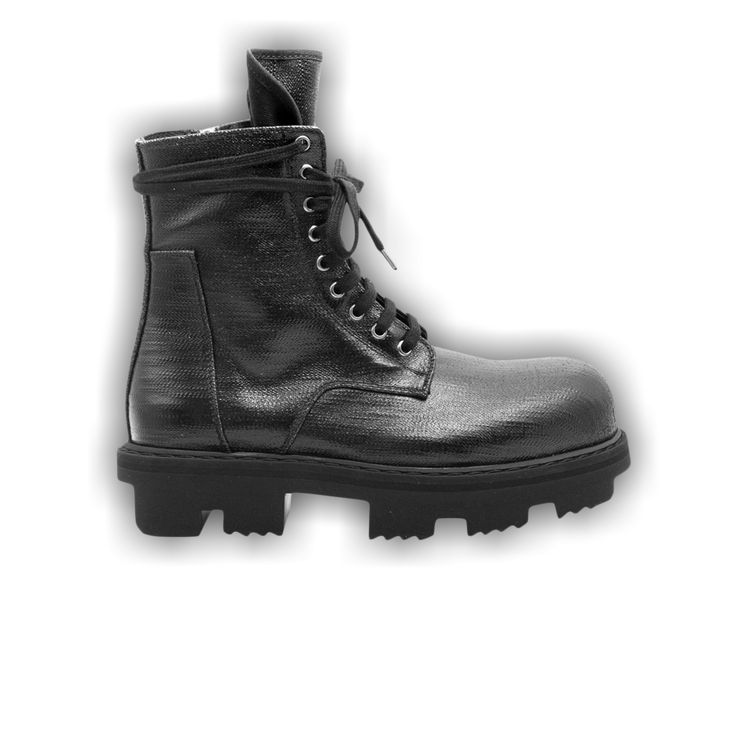 Buy Rick Owens DRKSHDW Army Megatooth Boot 'Black' - DU21S2850