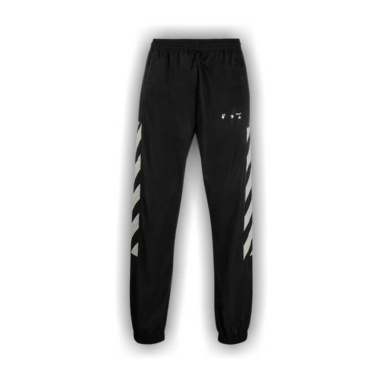 Buy Off-White Diag Nylon Track Pants 'Black/Abbey/Stone