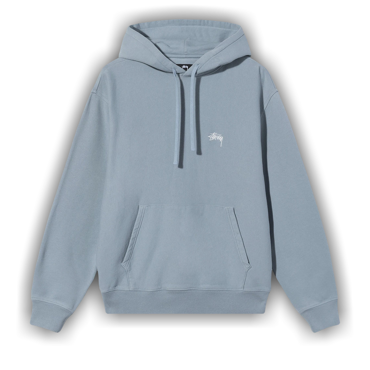 Stussy Stock Logo Hood Slate
