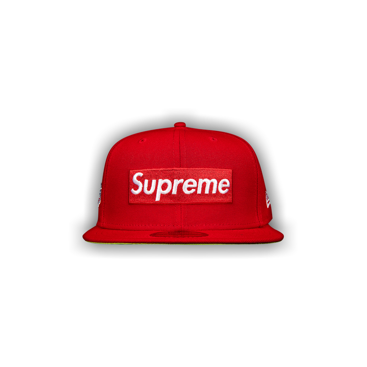 Supreme No Comp Box Logo New Era 'Red'
