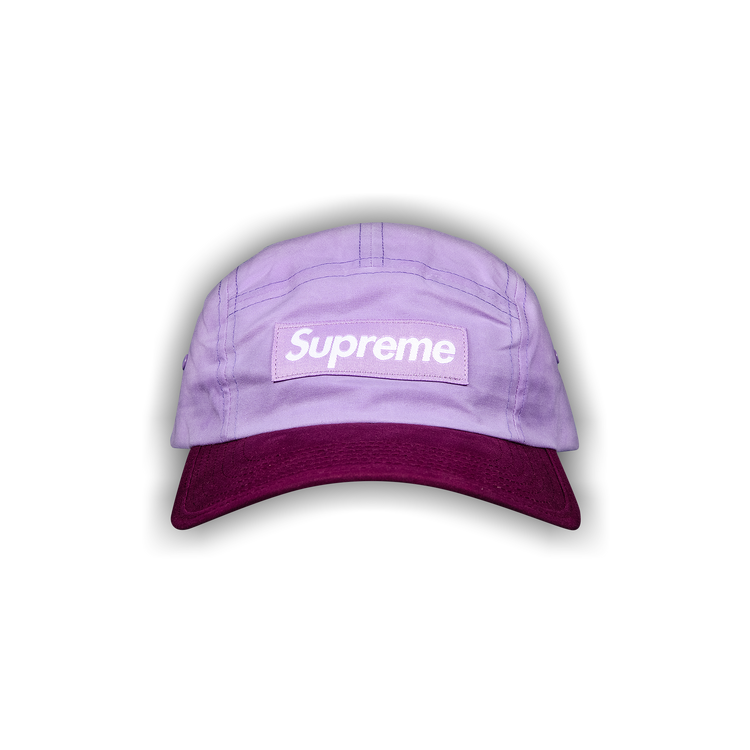Buy Supreme Waxed Cotton Camp Cap 'Purple' - FW21H99 PURPLE | GOAT