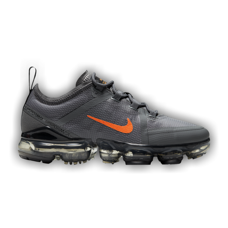 Buy Air VaporMax 2019 GS Dark Grey Orange Blaze CZ4202 001 GOAT