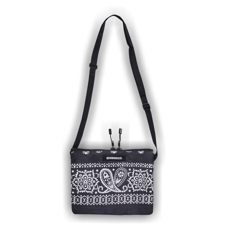 Neighborhood Bandana Chopped Sacoche 'Black/Navy' | GOAT