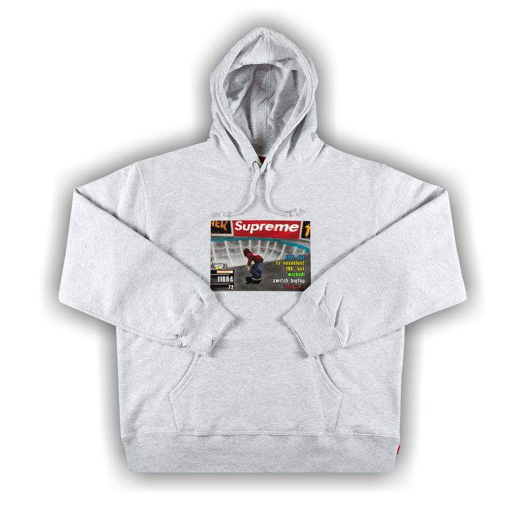 Buy Supreme x Thrasher Hooded Sweatshirt Ash Grey FW21SW98 ASH GREY GOAT CA