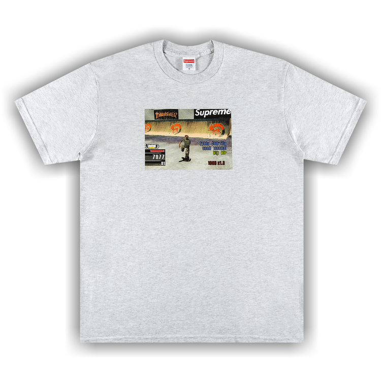 Thrasher Supreme Tシャツ XL アッシュ Supreme/Thrasher Skyline Tee - UG.SHAFT