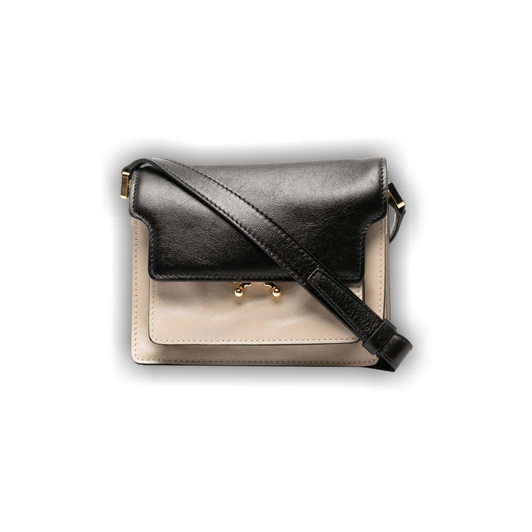 バッグ・カバンその他 MARNI Woman Mini bag Beige SBMP0195U0P6948 00W60 Camel leather Trunkaroo medium shoulder bag | Marni