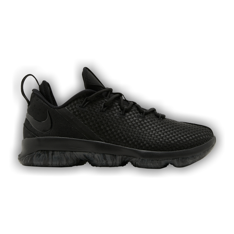 Buy LeBron 14 Low Triple Black 878636 002 GOAT