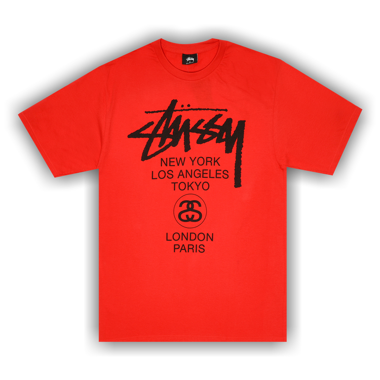 激レア OLD STUSSY『WORLD TOUR』ポロシャツ ワールドツア90 m2RrgPNp3T6s5z0zFfltxloafl1aJ4