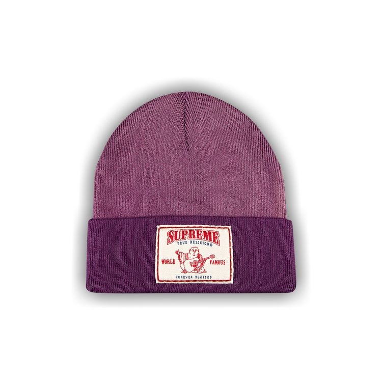 Supreme x True Religion Beanie 'Purple 