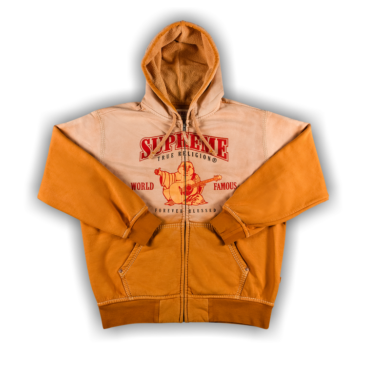 Orange true online religion hoodie