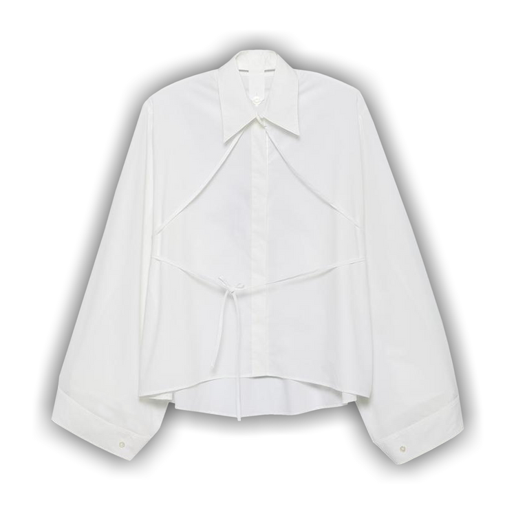Buy MM6 Maison Margiela Detachable Collar Cropped Blouse 