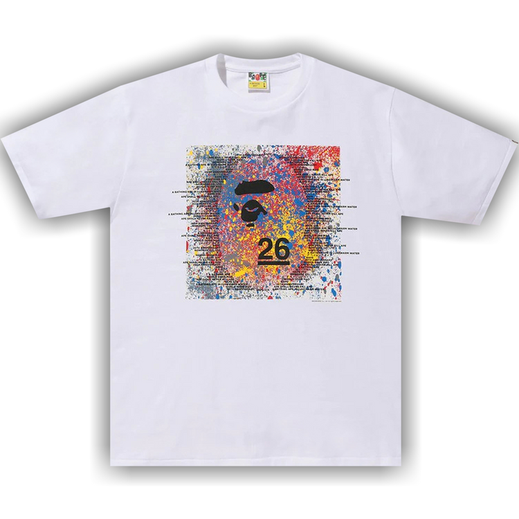Buy BAPE 26th Anniversary Tee White 1F20 110 090 WHITE GOAT AU