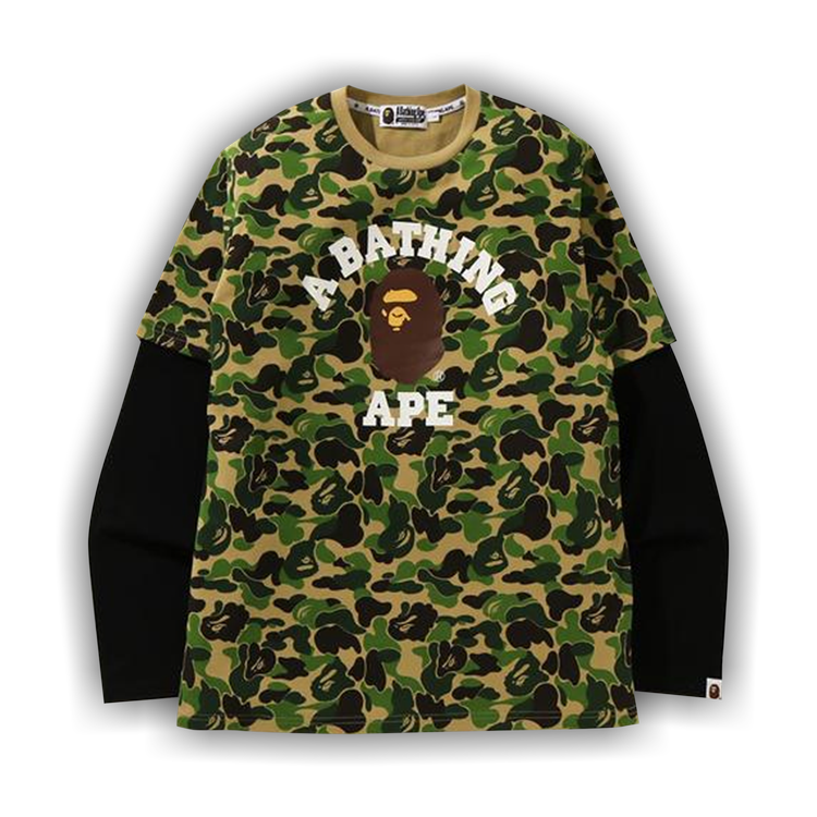 BAPE Color Camo Relaxed Fit L/S Tee Purple