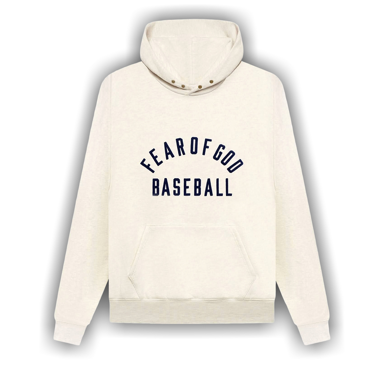 Buy Fear of God Baseball Hoodie 'Cream Heather' - FG50 046OFL 101