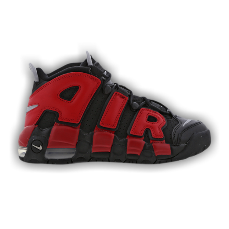 Nike Air More Uptempo 96 (GS) Shoes DM0017-001 Size 5Y Black/Red/Blue