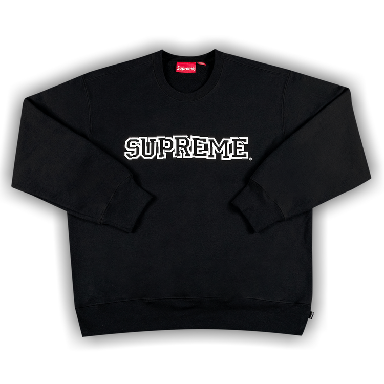 トップス Supreme Shattered Logo Crewneck Black Supreme Shattered Logo Crewneck Black Men's - FW21 - US