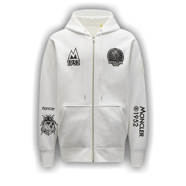 Buy Moncler 1952 Hooded Sweater 'White' - 8G000 03 809KX 001