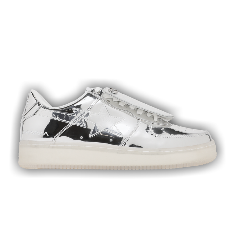 Buy Hajime Sorayama x Bapesta Silver 1H23191950 SLV GOAT UK