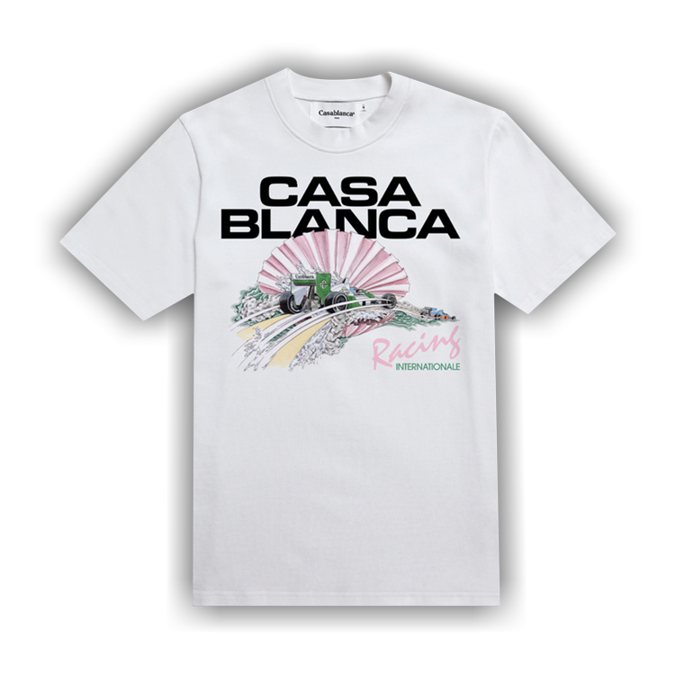 CASABLANCA カーサ レーシング ダブルサイド Tシャツ