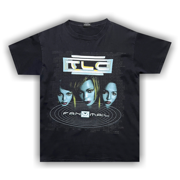 Pre-Owned Music Vintage 1999 TLC Fanmail World Tour Tee 'Faded
