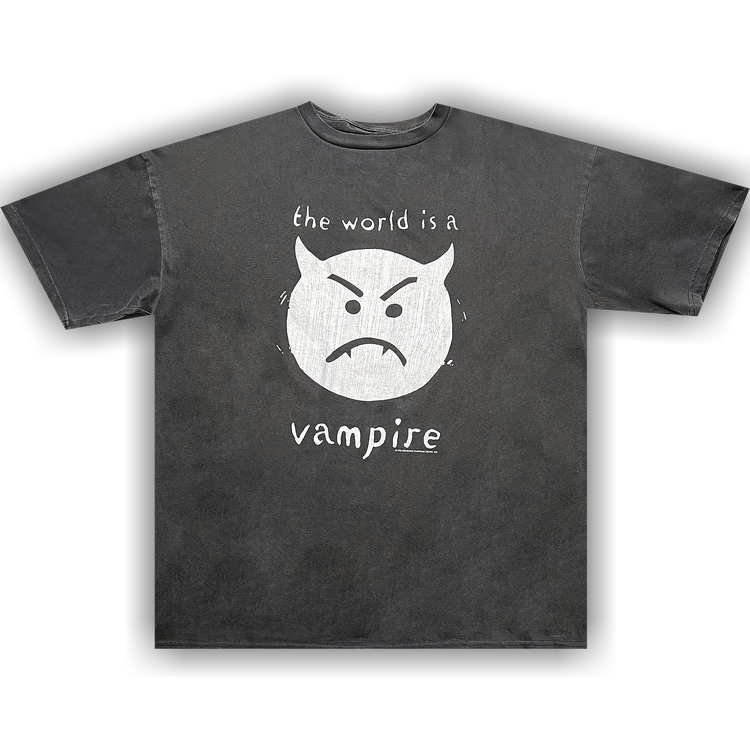 Buy Vintage Smashing Pumpkins The World Is A Vampire Tee 'Faded Black' -  2903 119960103SPTW FADE | GOAT