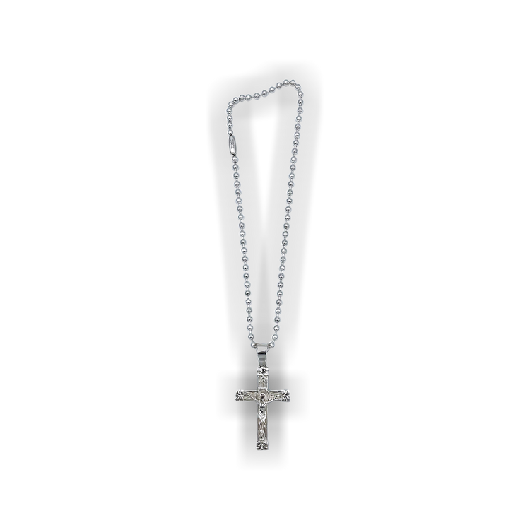 Buy Martine Ali Cecile Cross Necklace 'Silver' - MA2132128