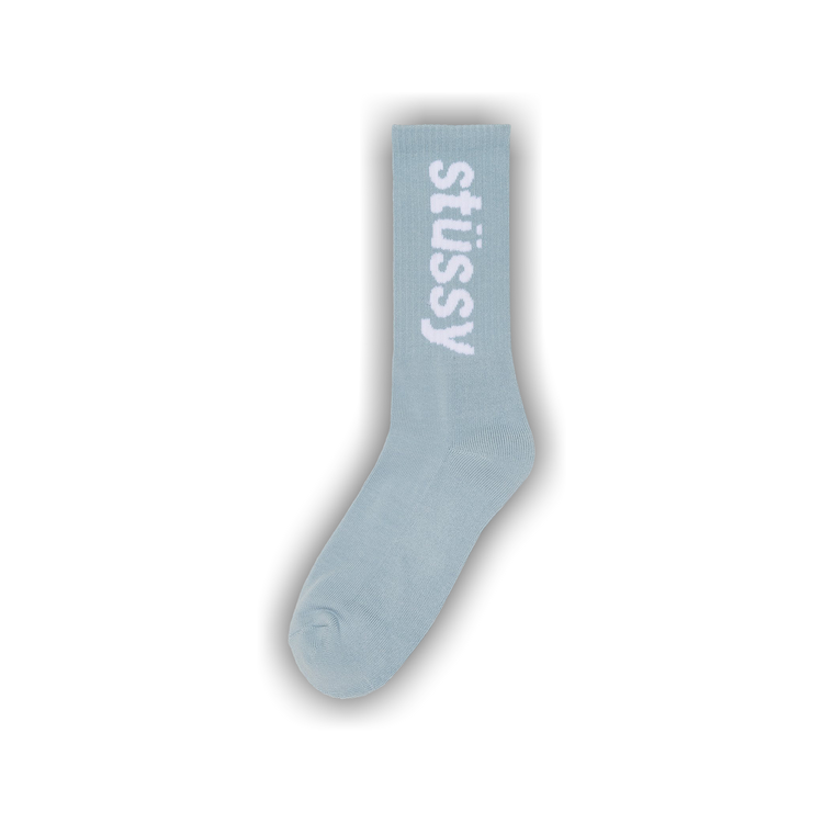 【Stussy】 WASHED HELVETICA CREW SOCK WASHED HELVETICA CREW SOCK | Parallel