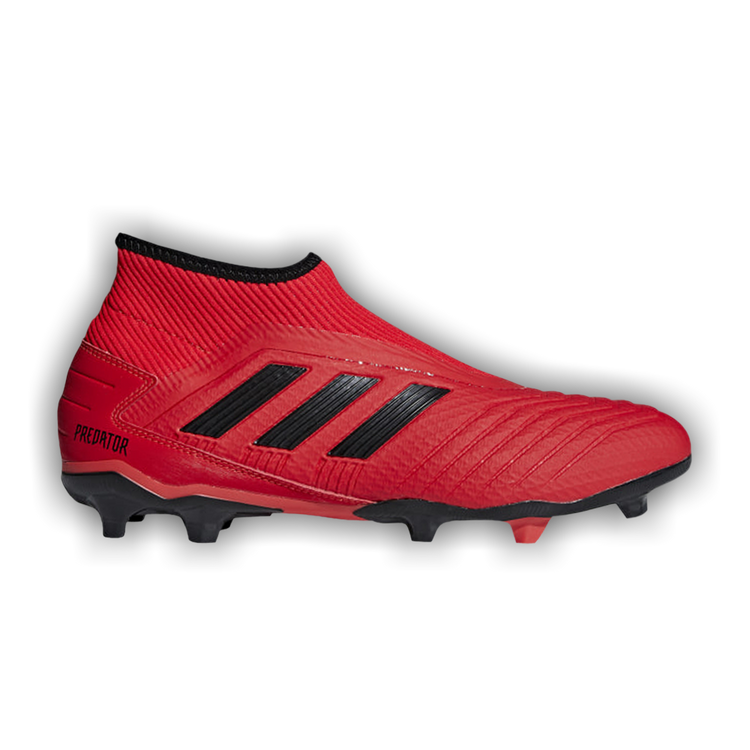 Adidas predator laceless red on sale