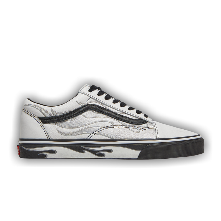 Vans Mens x A ap Worldwide White Old Skool Shoes Size 9.5
