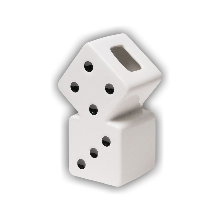 Buy Stussy Ceramic Dice Vase 'White' - 138703 WHIT | GOAT