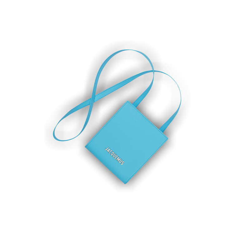 Buy Jacquemus Le Gadjo Strapped Square Wallet 'Blue