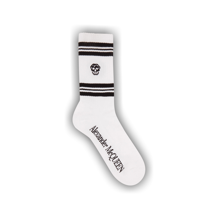 Buy Alexander McQueen Skull Sport Socks 'White