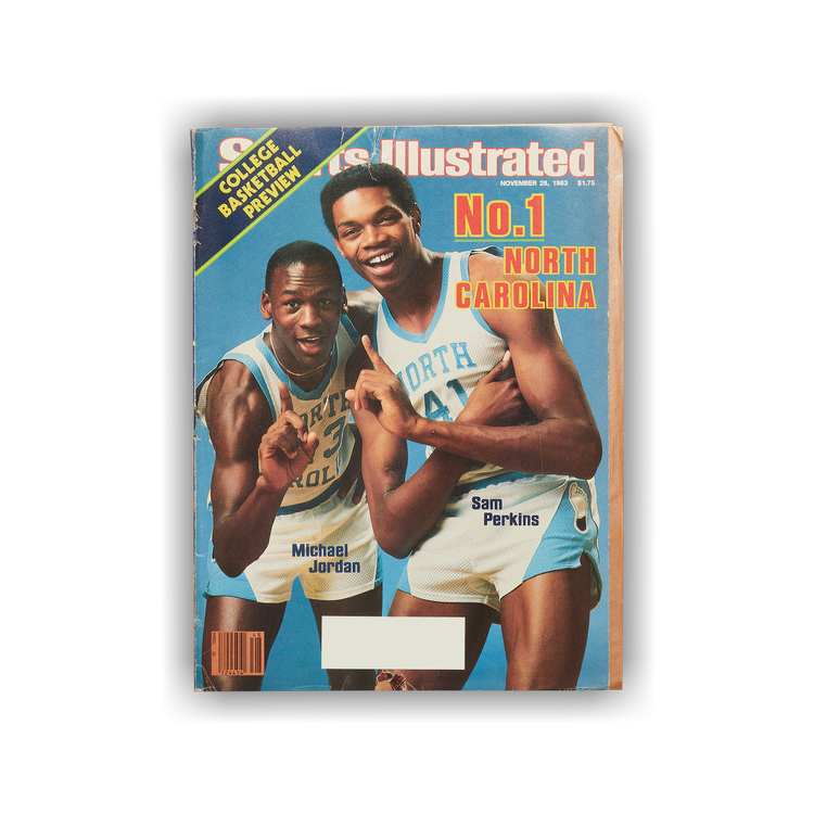 Buy Sports Illustrated Vintage Michael Jordan And Sam Perkins (No 