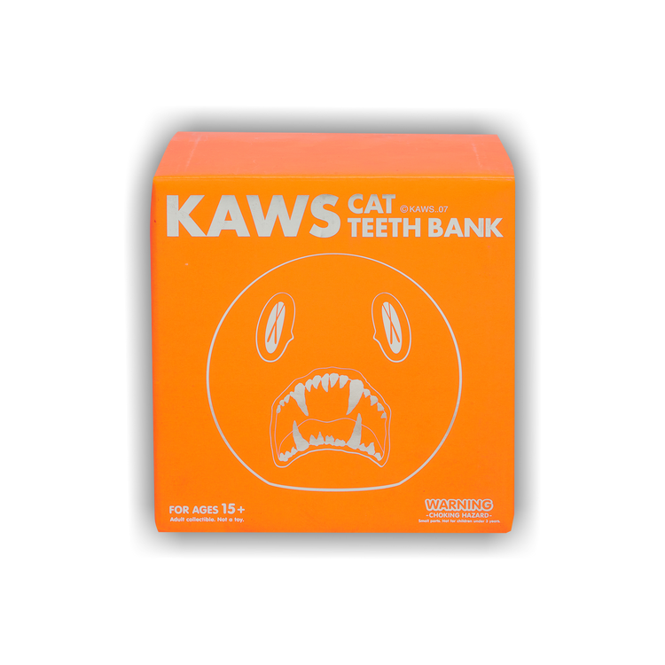 KAWS オリジナルフェイク CAT TEETH BANK 2007年 貯金箱② KAWS オリジナルフェイク CAT TEETH BANK 2007年 貯金箱② KAWS