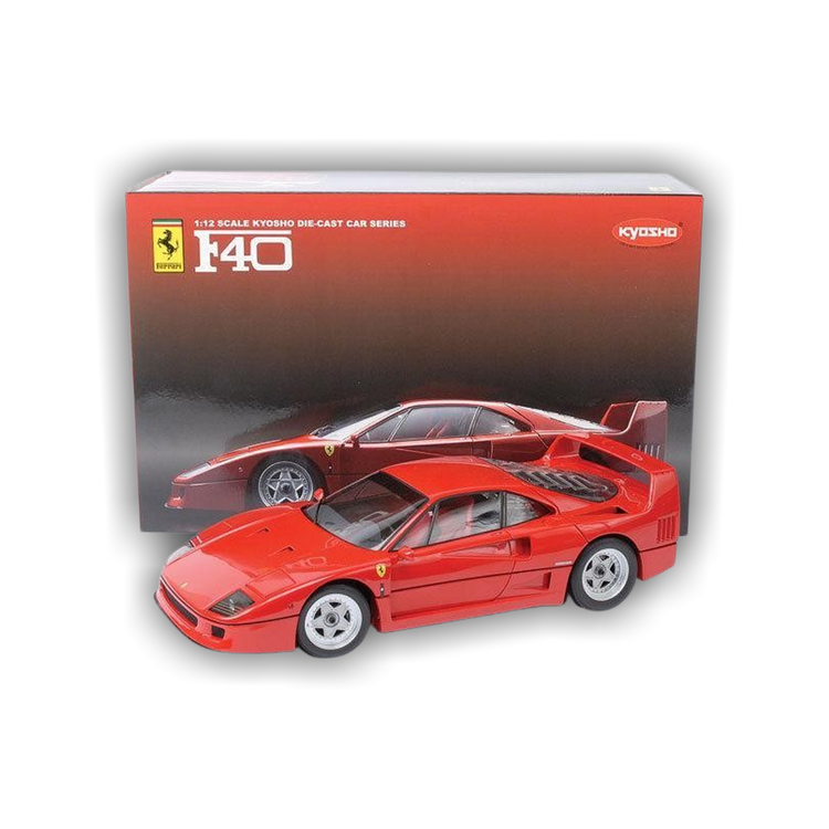 Buy Pre-Owned Kyosho Ferrari F40 1:12 Diecast Model Car 'Red