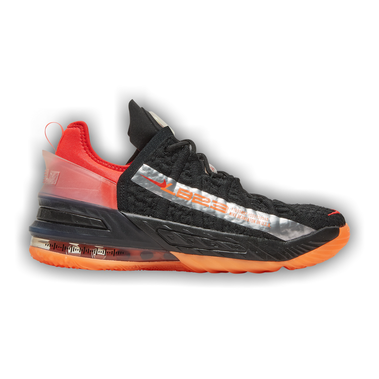 Buy Nike LeBron 18 GS 'Black Crimson Volt' - CW2760 009 | GOAT