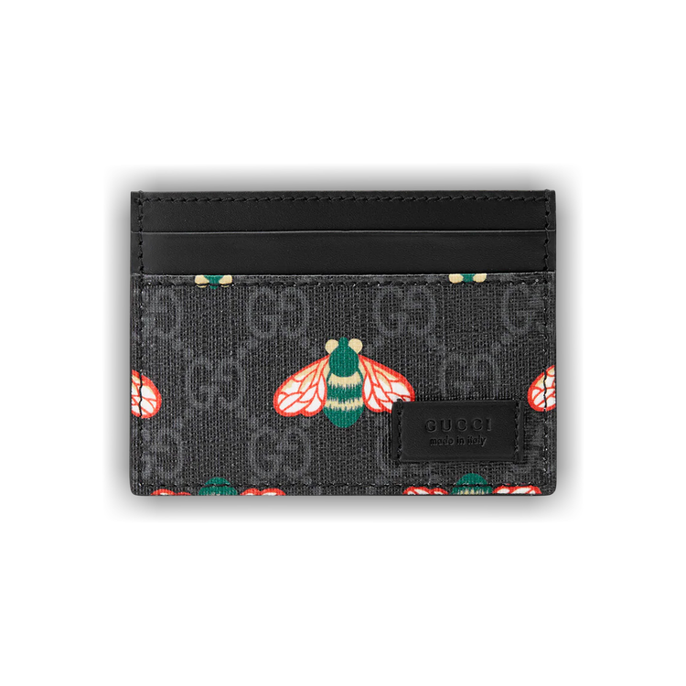 Buy Gucci Bestiary Wallet With Bees 'Black GG Supreme' - 451268 UIEAN 1058