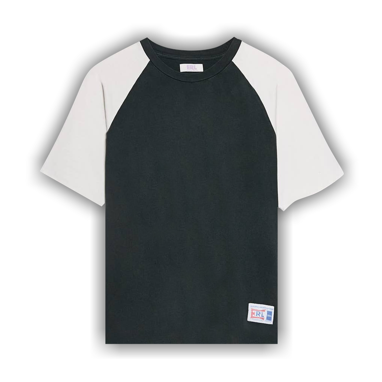 Buy ERL Raglan T-Shirt 'Black' - ERL03T004 BLAC | GOAT